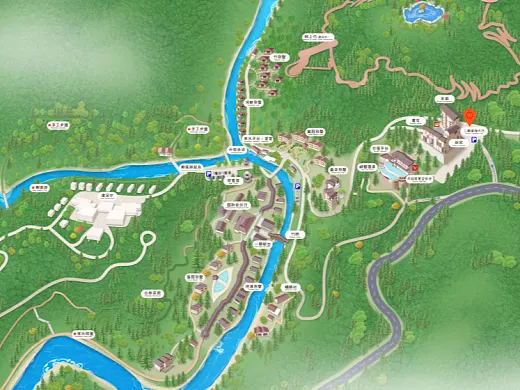 白茅湖农场结合景区手绘地图智慧导览和720全景技术，可以让景区更加“动”起来，为游客提供更加身临其境的导览体验。