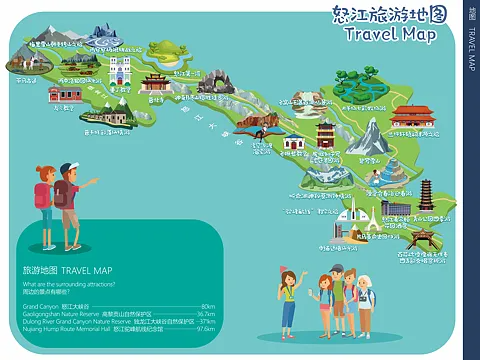 白茅湖农场智慧导览系统下的手绘地图个性化推荐功能？